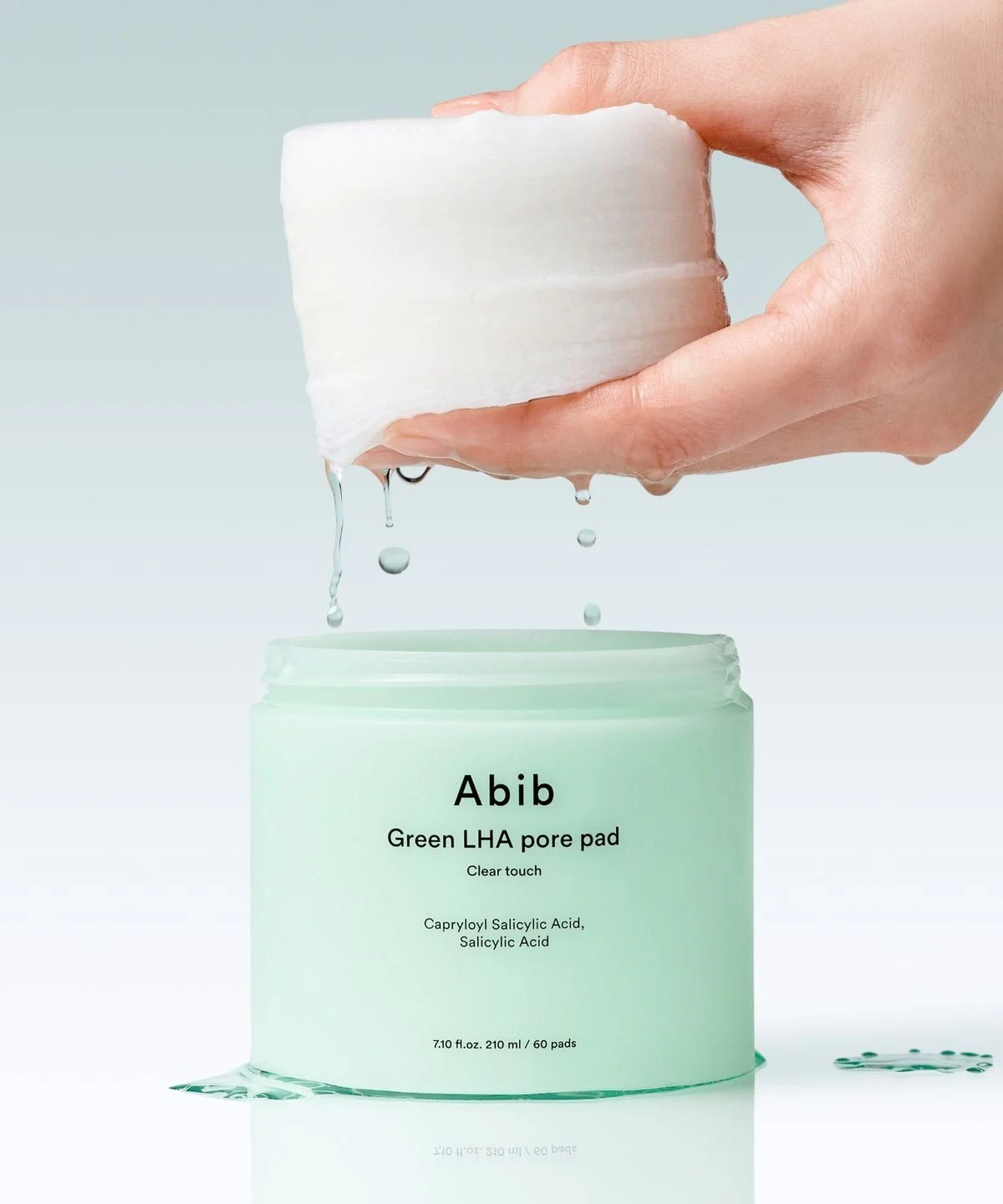 Abib Green LHA Pore Pad Clear Touch 210ml (60 pads) - Image 2