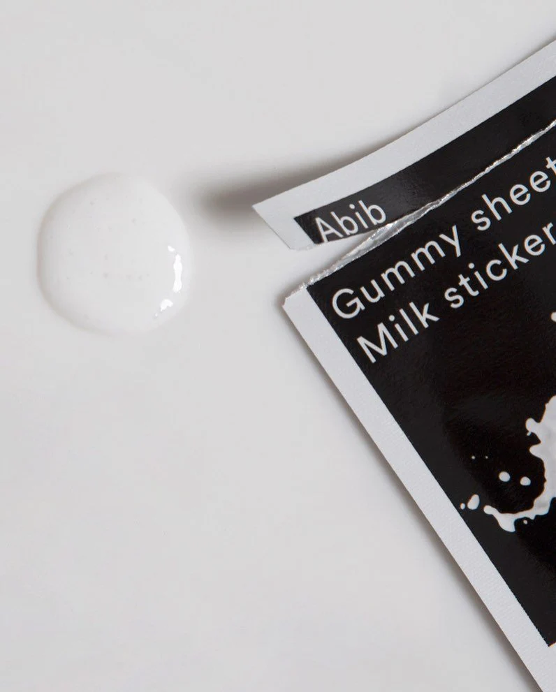 Abib Gummy Sheet Mask - Collagen Milk Sticker (10 Sheet/Box) - Image 2
