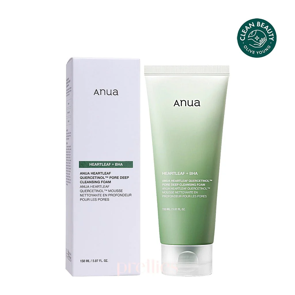 ANUA Heartleaf Quercetinol Pore Deep Cleansing Foam 150ml