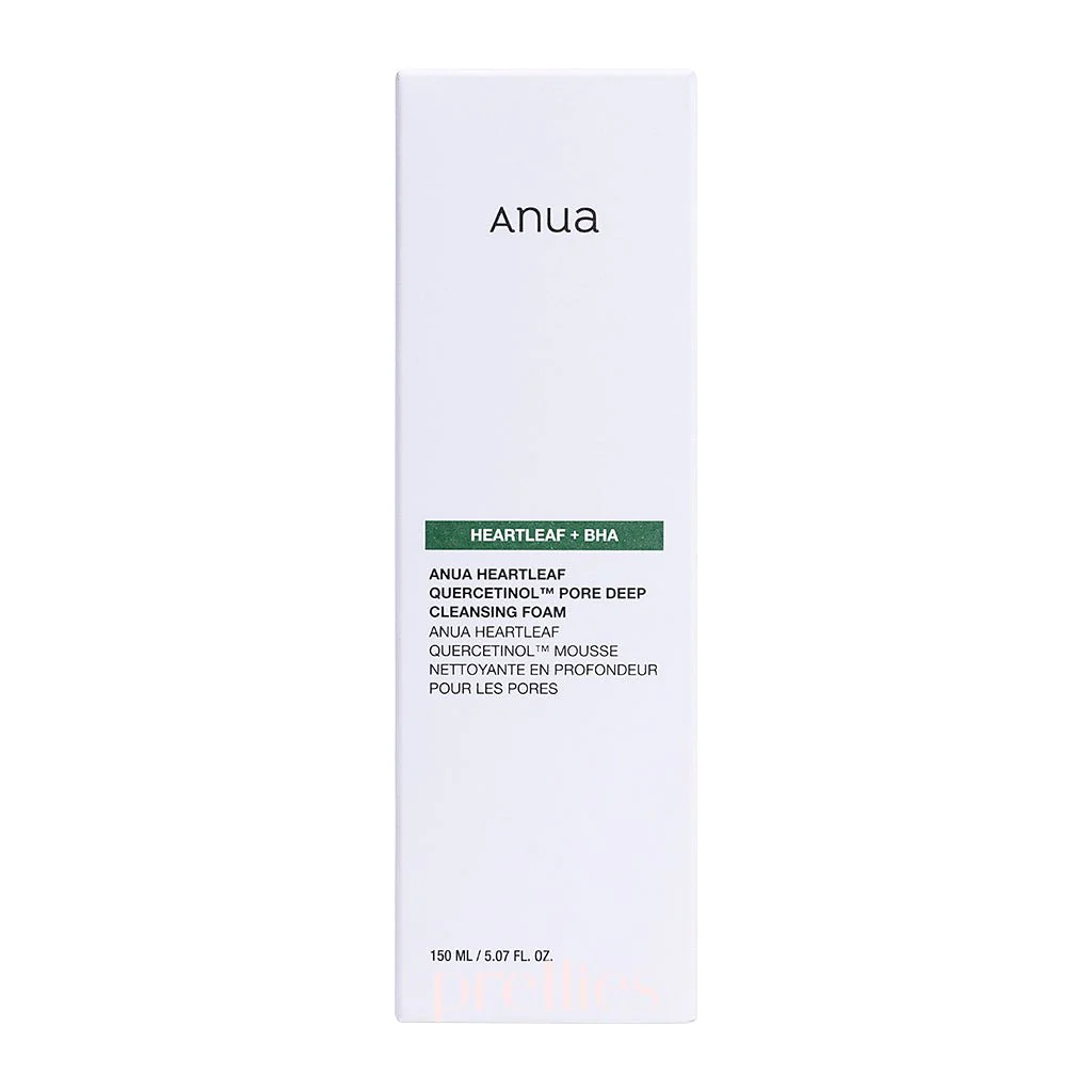 ANUA Heartleaf Quercetinol Pore Deep Cleansing Foam 150ml - Image 4