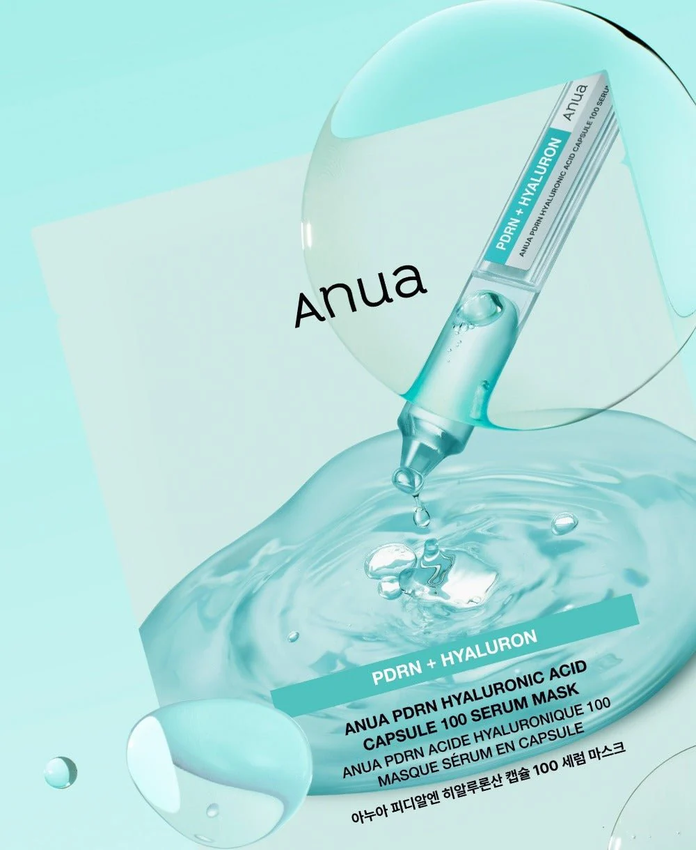 ANUA PDRN Hyaluronic Acid Capsule 100 Serum Mask 10pcs - Image 2