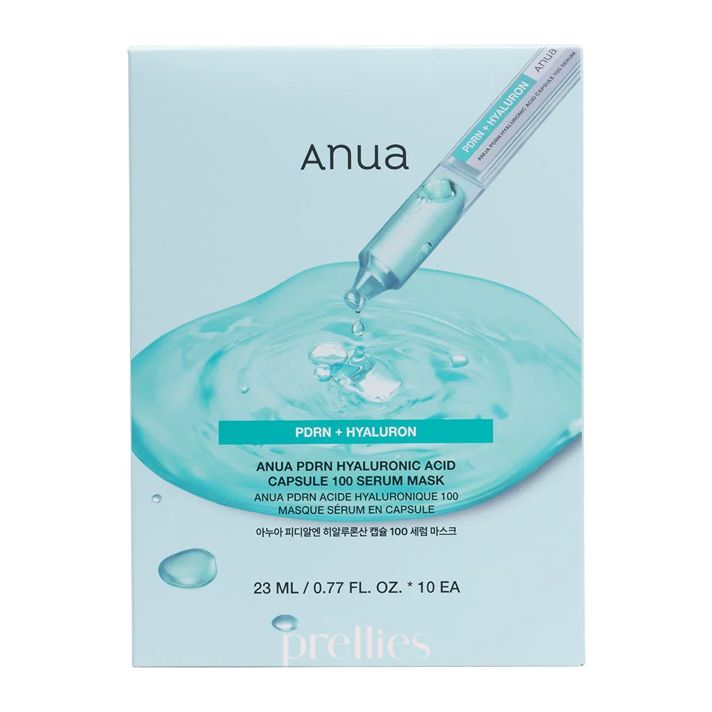 ANUA PDRN Hyaluronic Acid Capsule 100 Serum Mask 10pcs - Image 4