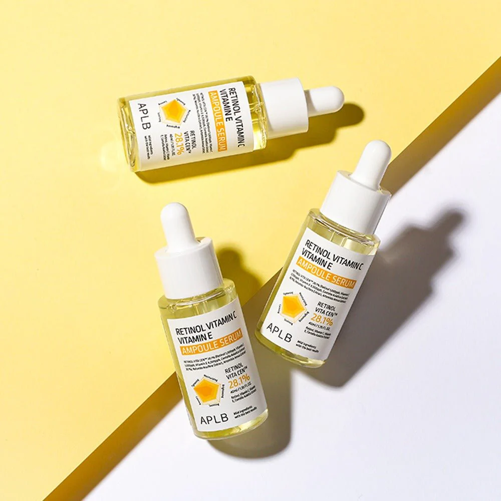 APLB Retinol Vitamin C Vitamin E Ampoule Serum 40ml - Image 3