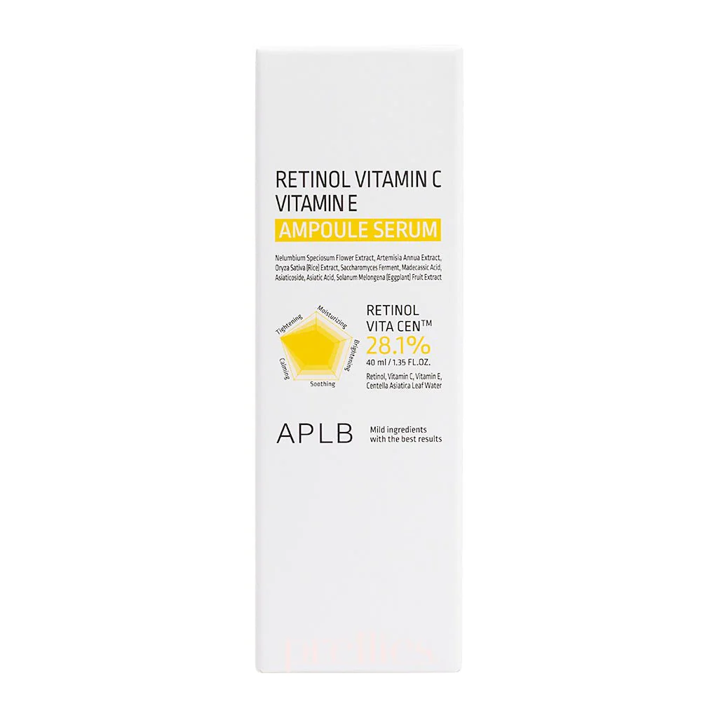APLB Retinol Vitamin C Vitamin E Ampoule Serum 40ml - Image 4