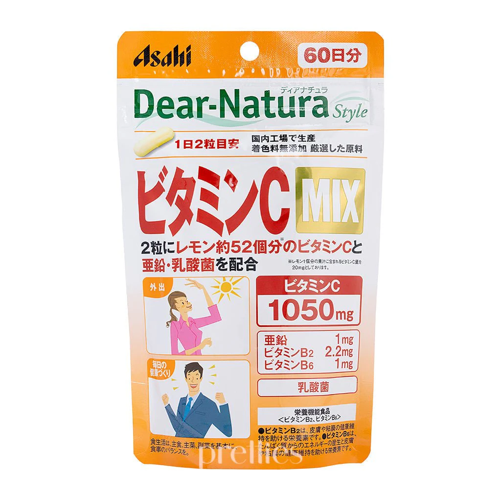 Asahi Dear-Natura Vitamin C Mix (60 Days 120 grains)