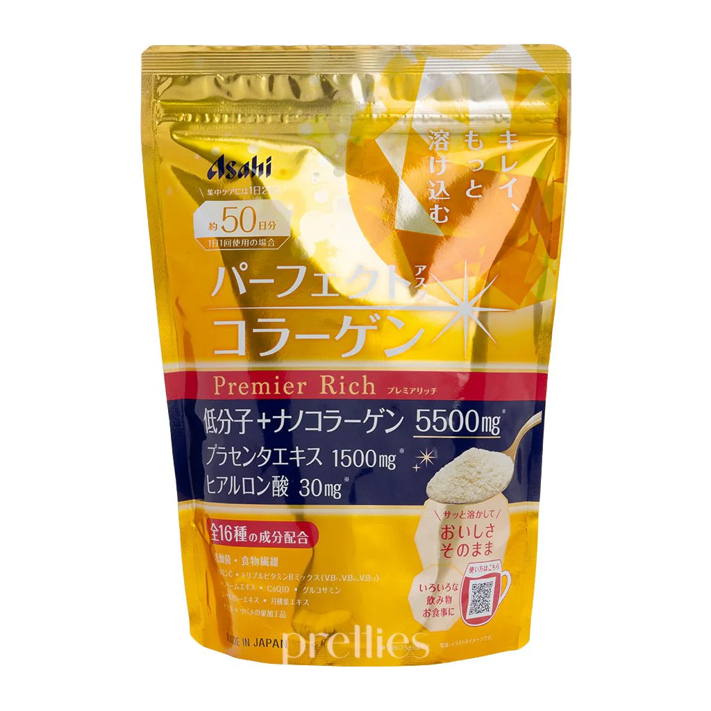 Asahi Premier Rich A Collagen Powder 378g (Gold)