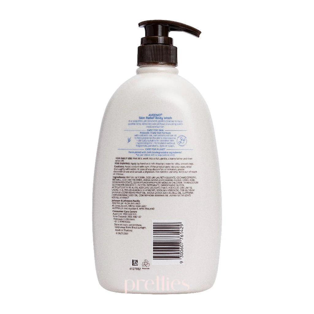 Aveeno Skin Relief Body Wash 1L - Image 2