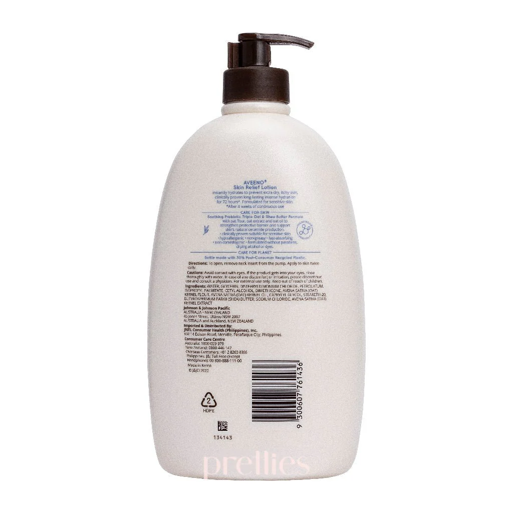 Aveeno Skin Relief Moisturising Lotion 1L (Blue) - Image 2