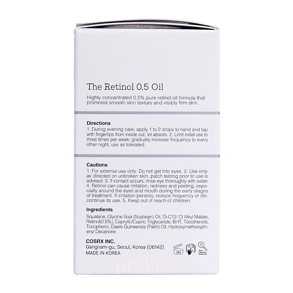 COSRX The Retinol 0.5 Oil 20ml - Image 5