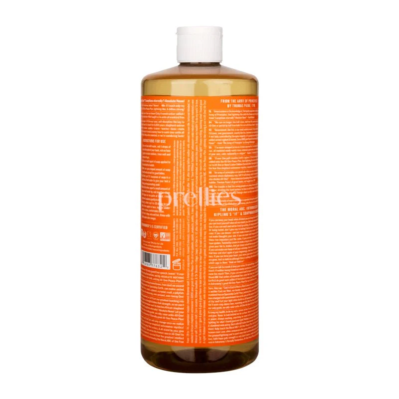 Dr.Bronner's 18-IN-1 Organic Tea Tree Liquid Soap 946ml - Image 2