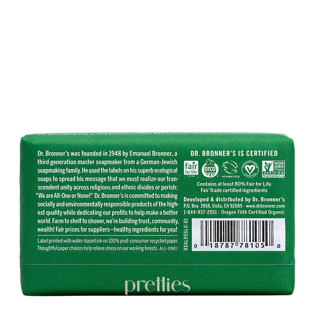 Dr.Bronner's ALL-ONE Organic Almond Bar Soap 140g - Image 2