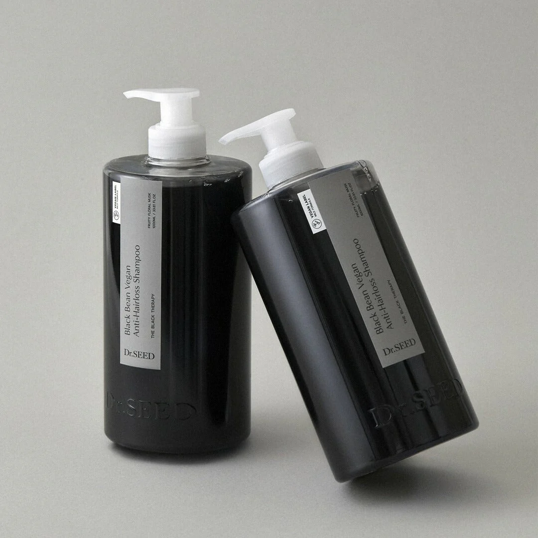 Dr.SEED Black Bean Vegan Anti-Hairloss Shampoo 1000ml - Image 2