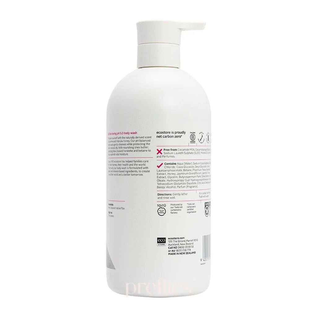 Ecostore Jasmine & Manuka Honey Body Wash 900ml - Image 2