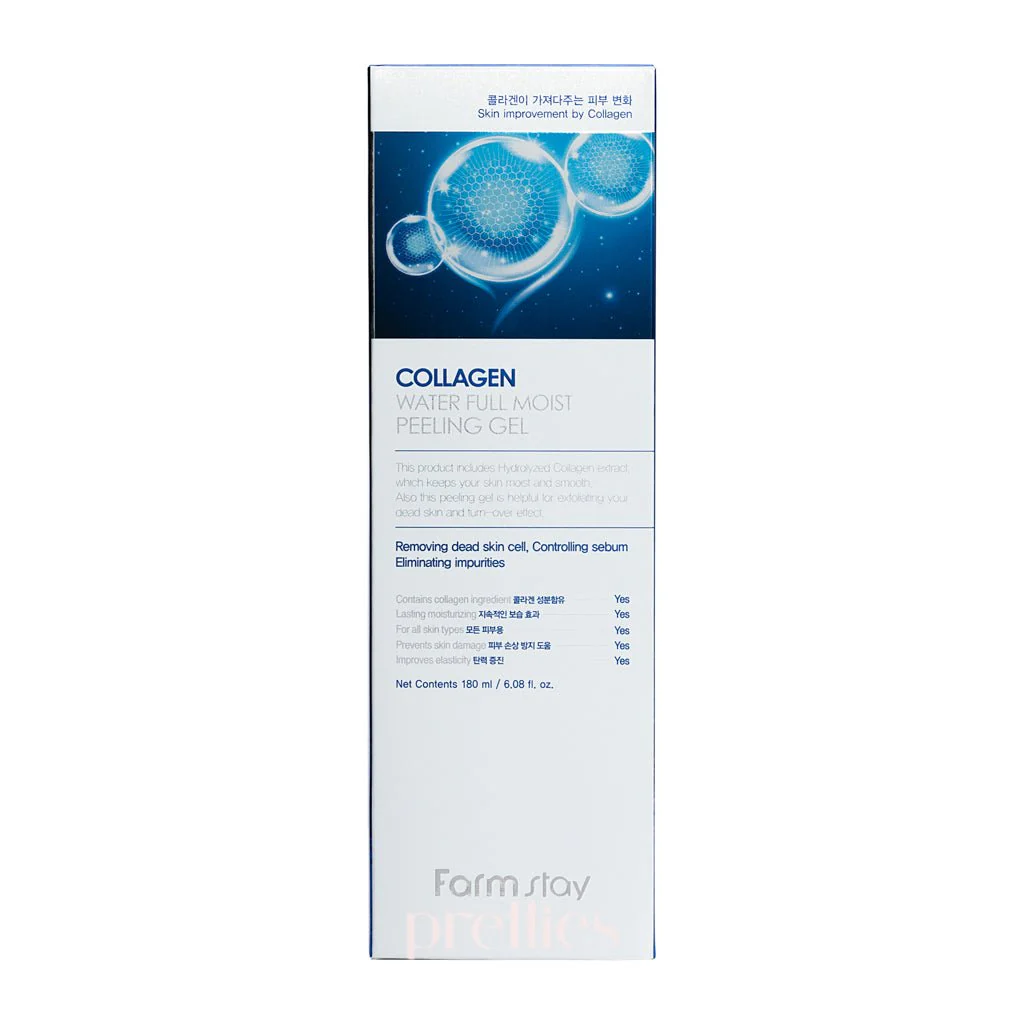 Farmstay Collagen Water Full Moist Peeling Gel 180ml - Image 3