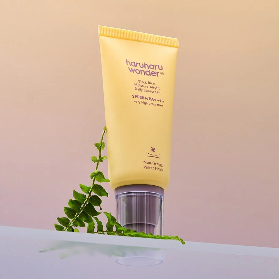Haruharu Wonder Black Rice Moisture Airyfit Daily Sunscreen SPF50+ PA++++ 50ml - Image 2