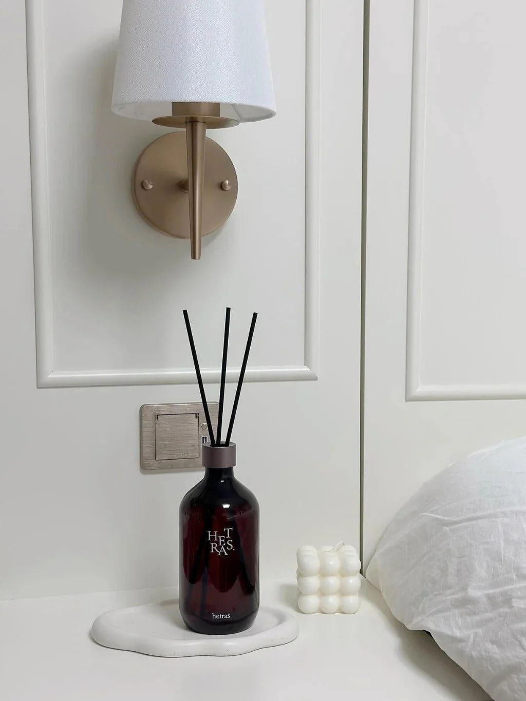 hetras. Premium Reed Diffuser Set 500ml x 2 (No. 7 Hotel Wood) - Image 2