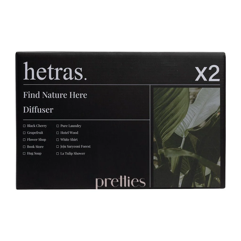 hetras. Premium Reed Diffuser Set 500ml x 2 (No. 7 Hotel Wood) - Image 4