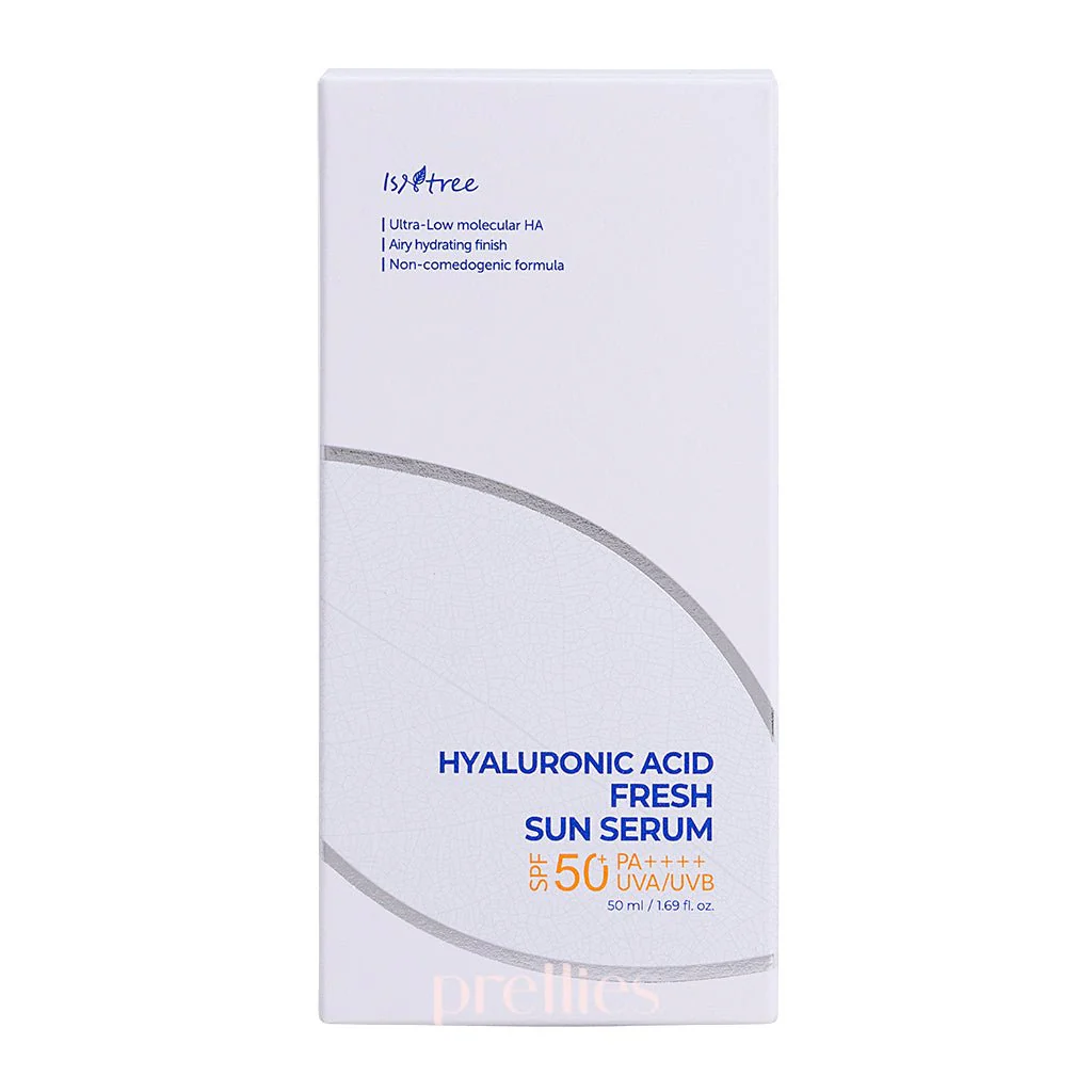 ISNTREE Hyaluronic Acid Fresh Sun Serum SPF50+ PA++++ 50ml - Image 4