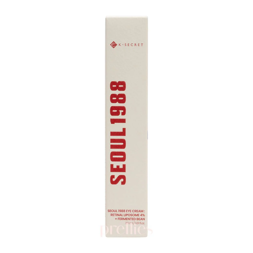 K-secret SEOUL 1988 Eye Cream : Retinal Liposome 4% + Fermented Bean 30ml - Image 4