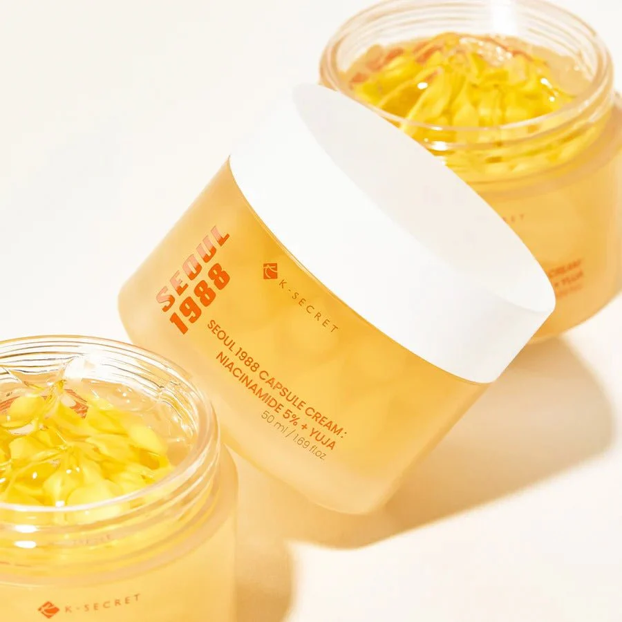 K-secret SEOUL 1988 Capsule Cream : Niacinamide 5% + Yuja 50ml - Image 2