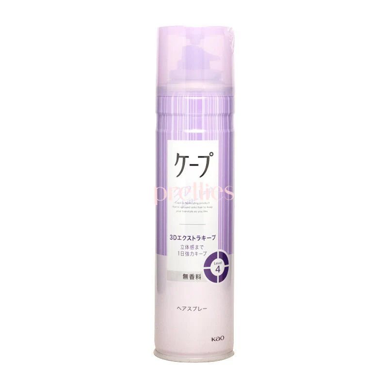 KAO Cape 3D Extra Keep (Unscented) 180g (Purple)