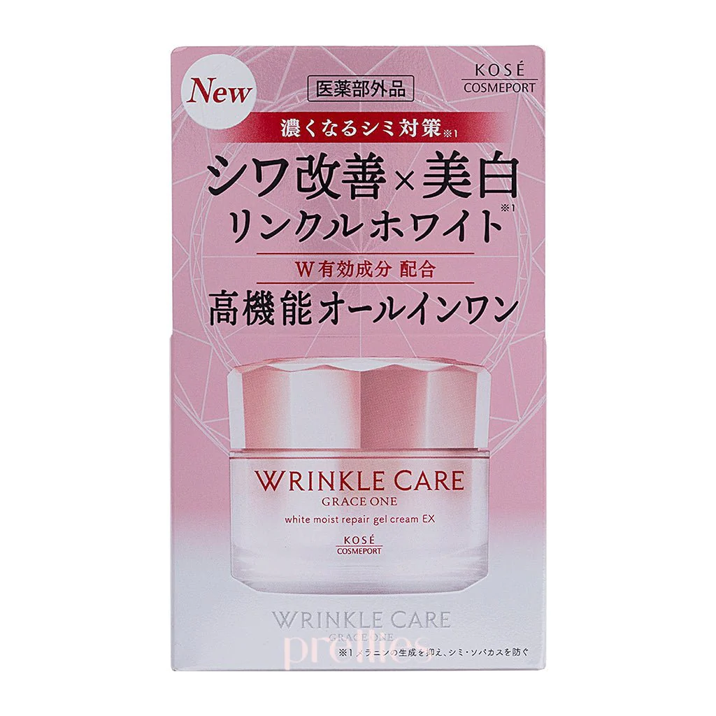 KOSE Grace One Wrinkle Care White moist repair gel cream EX 100g (595116) - Image 2