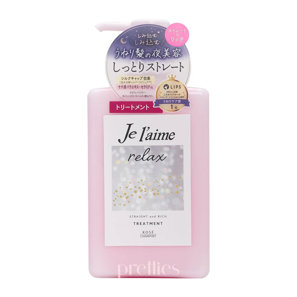 KOSE Je l'aime Relax treatment - Straight and Rich 480ml