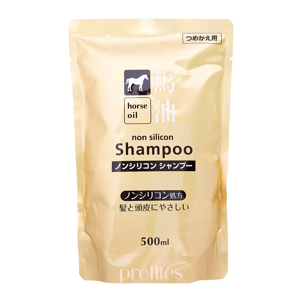 Kumano Yushi Horse Oil Shampoo (Refill) 500ml