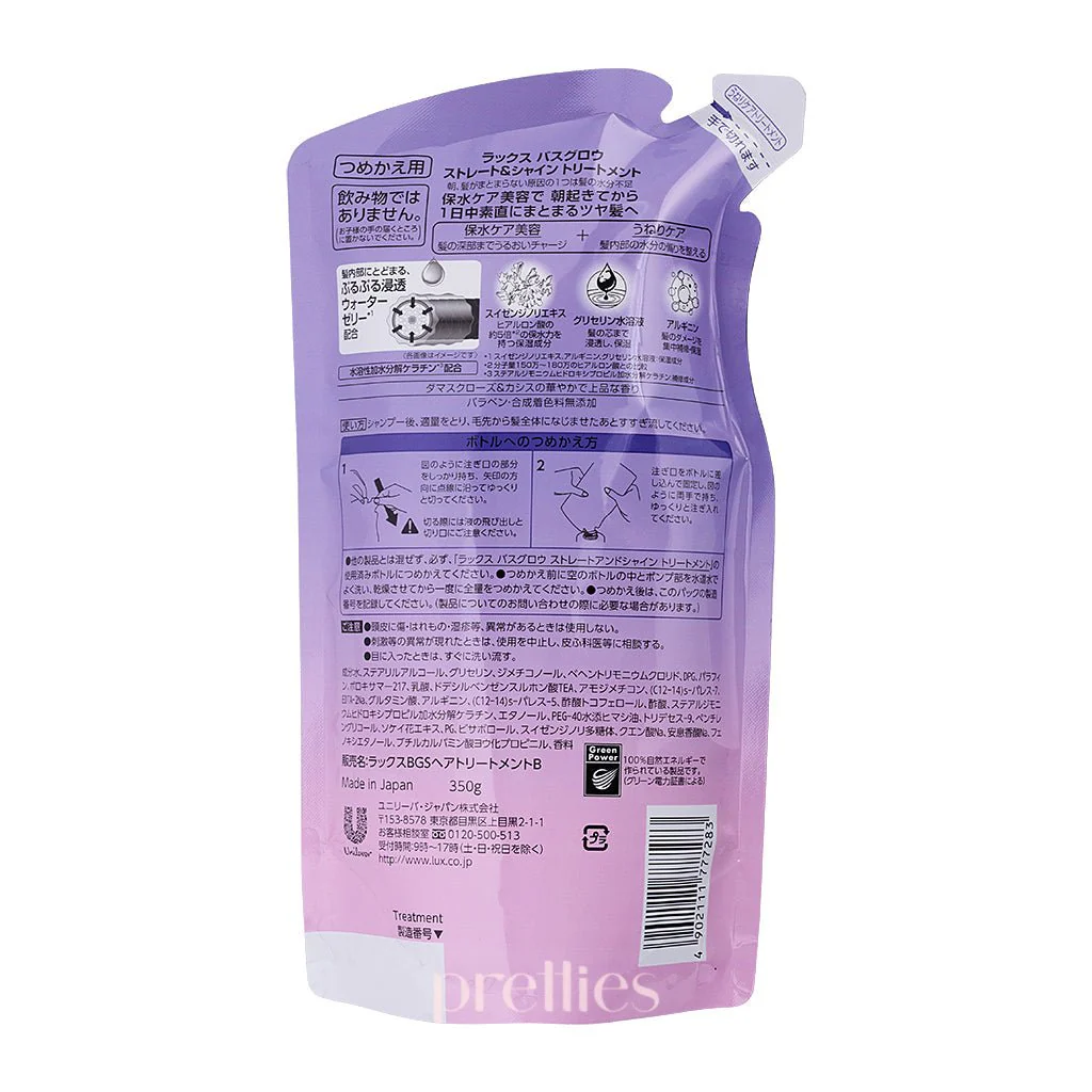 LUX BathGlow Straight & Shine Treatment (Refill) 350g (Purple) - Image 2