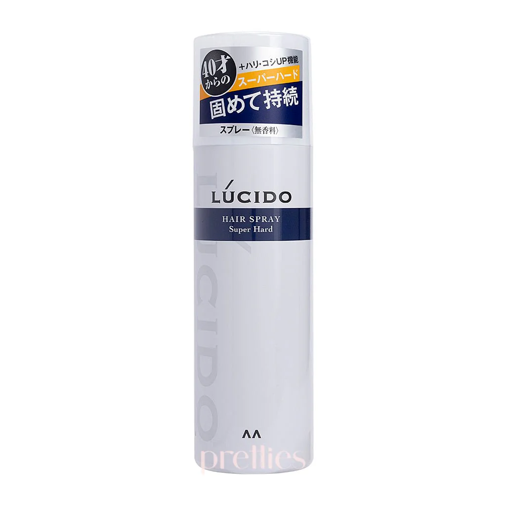 Mandom Lucido Hair Spray 180g (Super Hard)