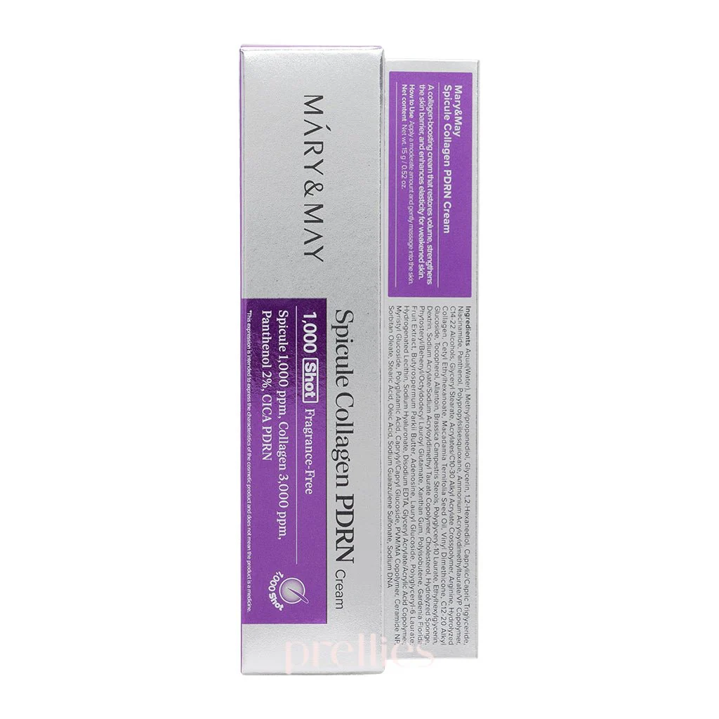 Mary & May Spicule Collagen PDRN Cream 15g - Image 4