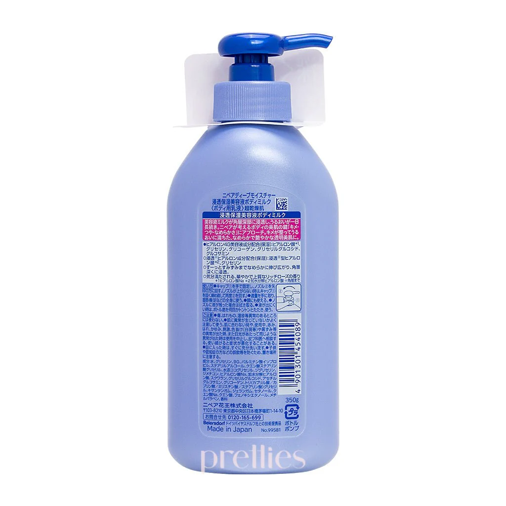 NIVEA Lucent Beauty Body Milk (Deep Moisture) 350g - Image 2