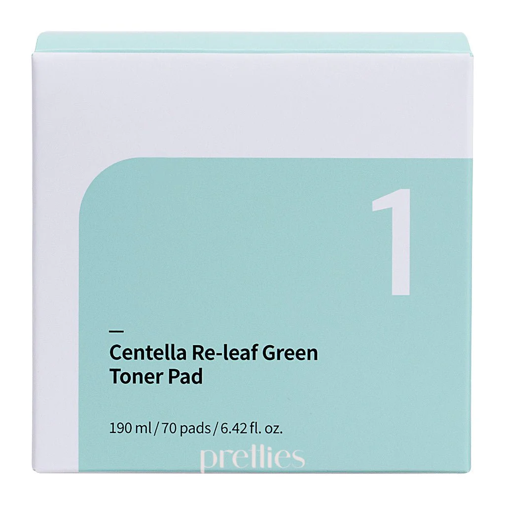 Numbuzin No.1 Centella Re-Leaf Green Toner Pad (70pcs/box) - Image 4