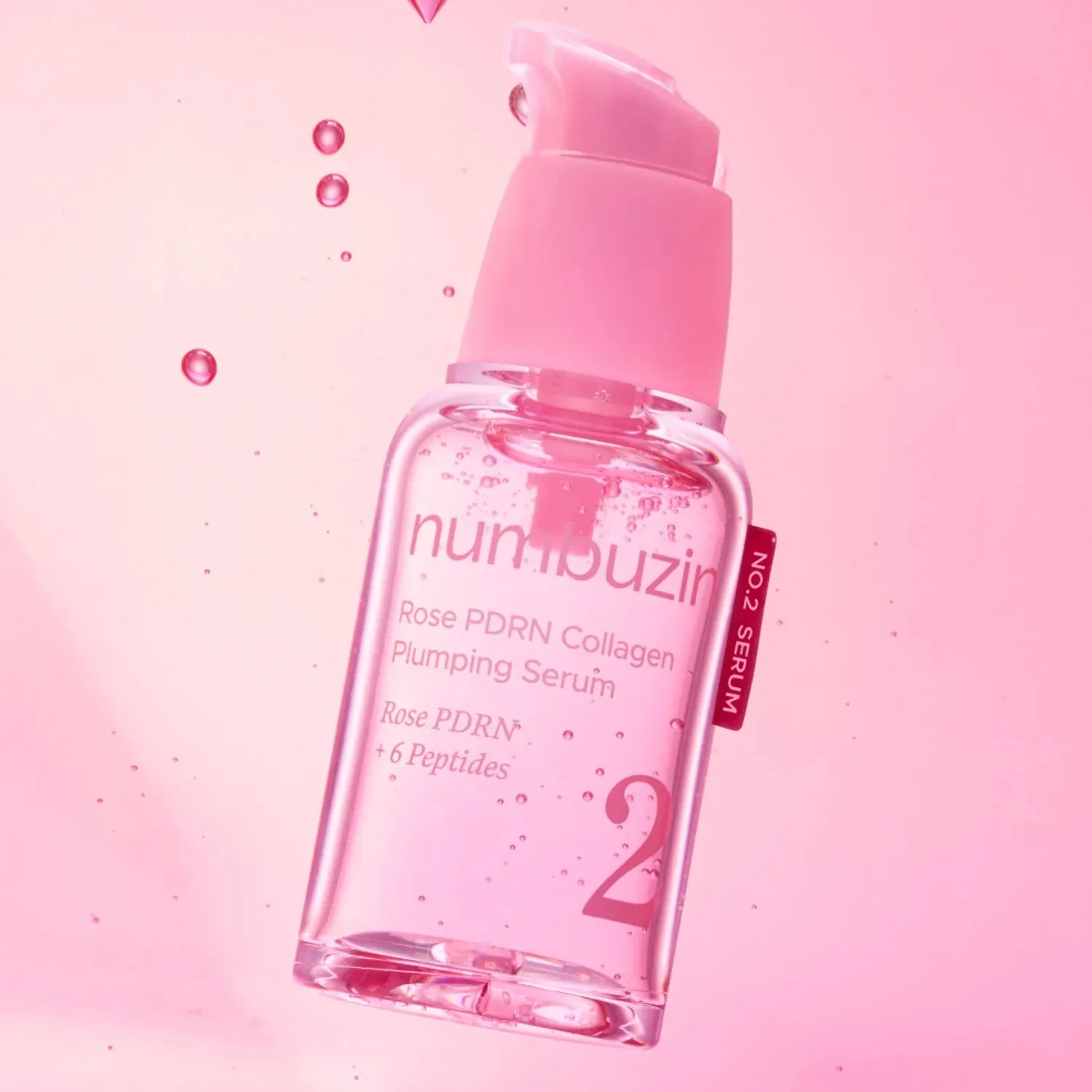 Numbuzin No.2 Rose PDRN Collagen Plumping Serum 30ml - Image 2