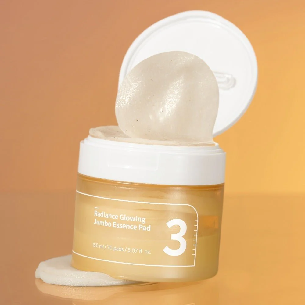 Numbuzin No.3 Radiance Glowing Jumbo Essence Pad (70pcs/box) - Image 2