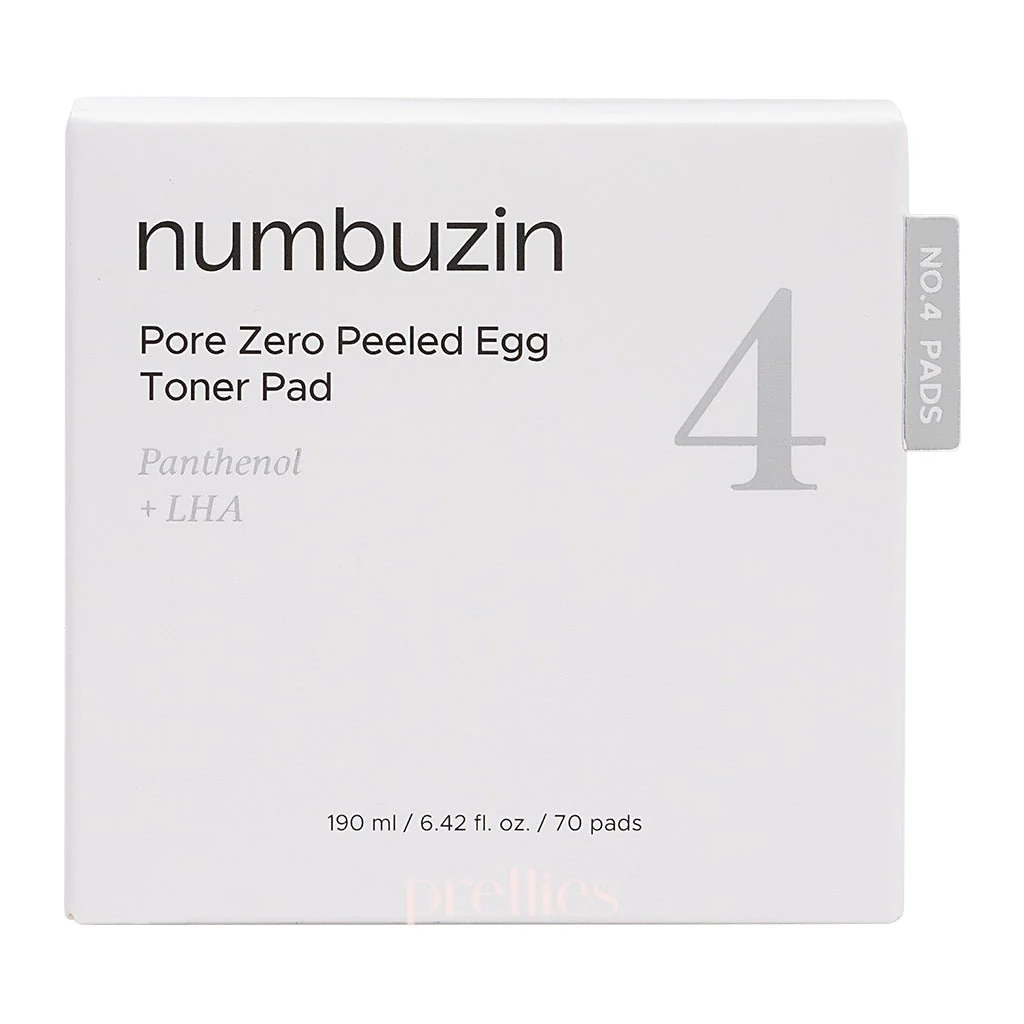 Numbuzin No.4 Pore Zero Peeled Egg Toner Pad (70pcs/box) - Image 2