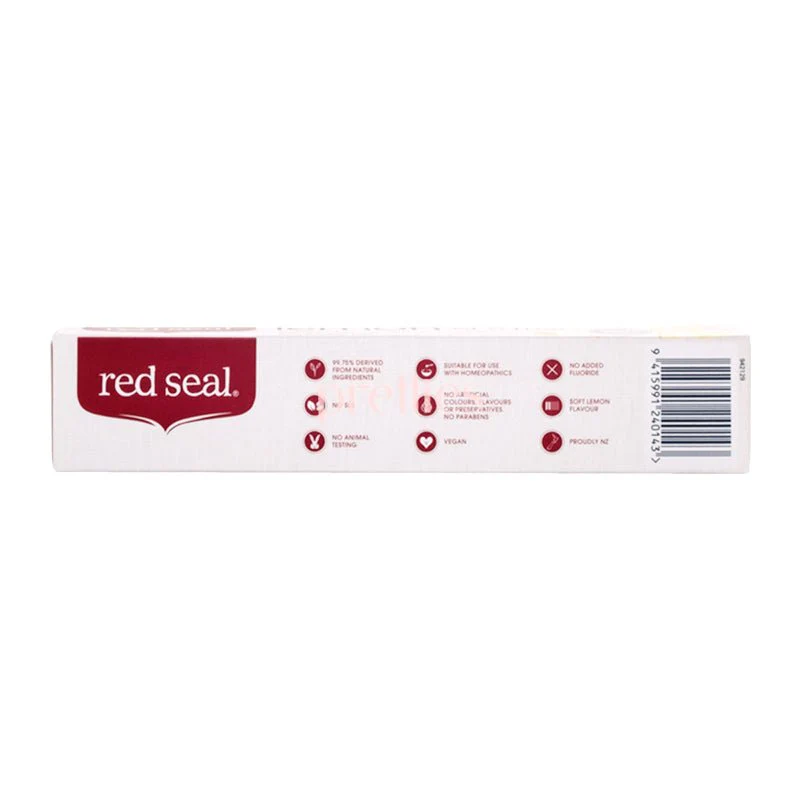 Red Seal Natural SLS free Toothpaste (Lemon) 100g (002376) - Image 2