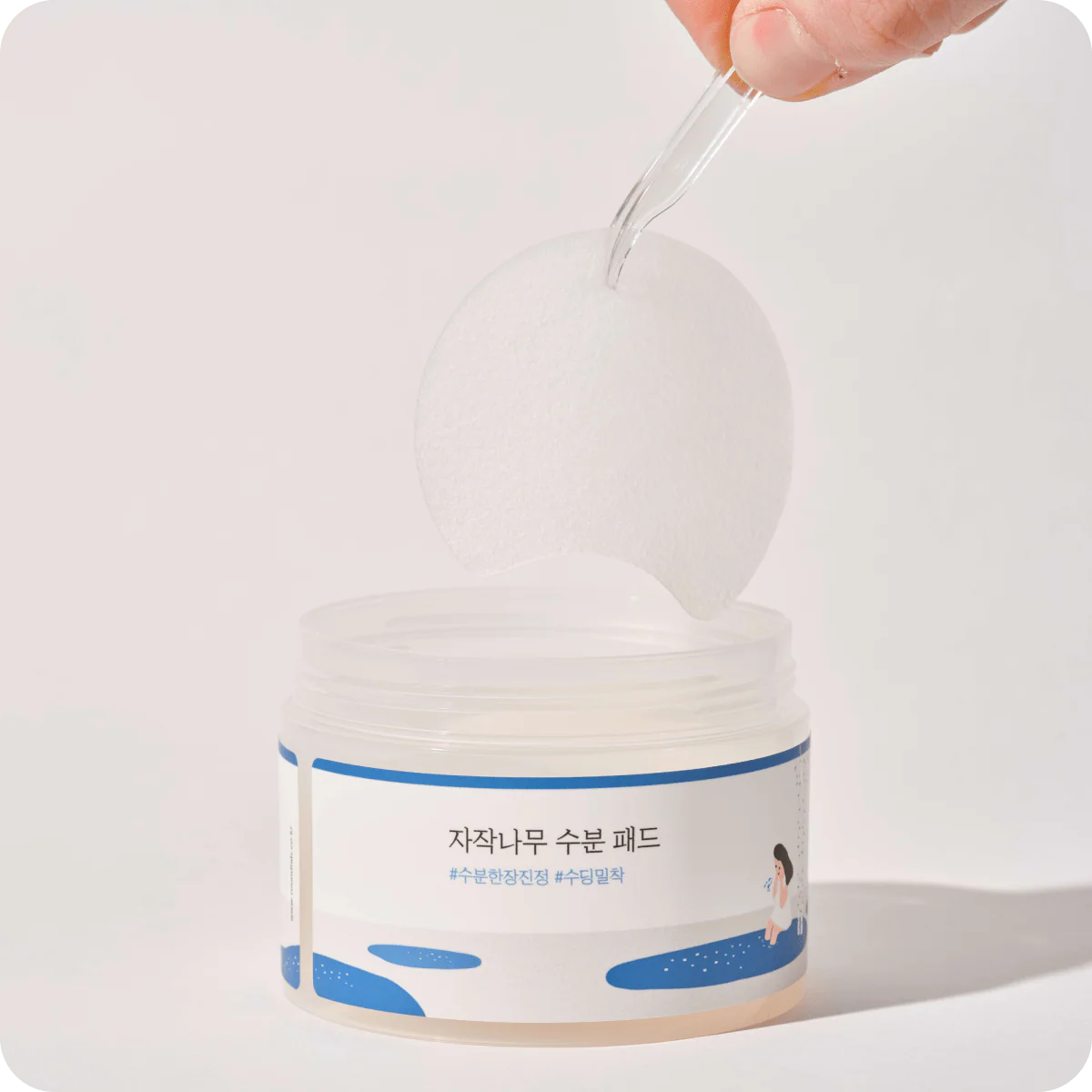 ROUND LAB Birch Juice Moisturizing Pad 150ml/80pcs - Image 5