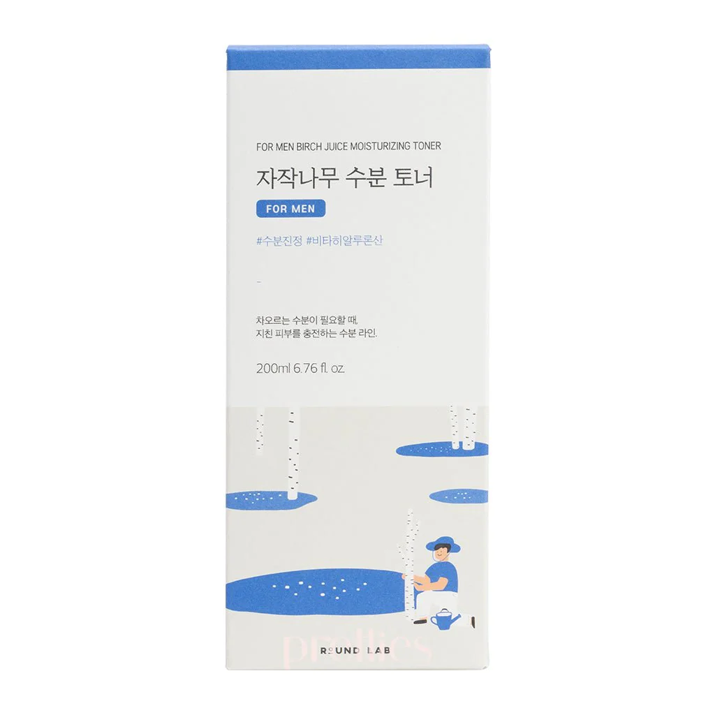 ROUND LAB For Men Birch Juice Moisturising Toner 200ml - Image 2