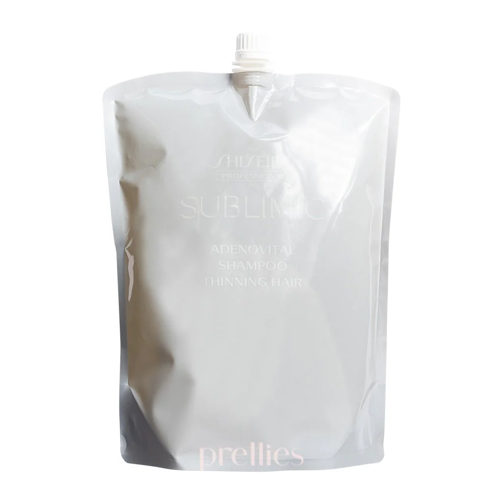 Shiseido SUBLIMIC Adenovital Shampoo (Thinning Hair - Grey) (Refill) 1800ml (934385)