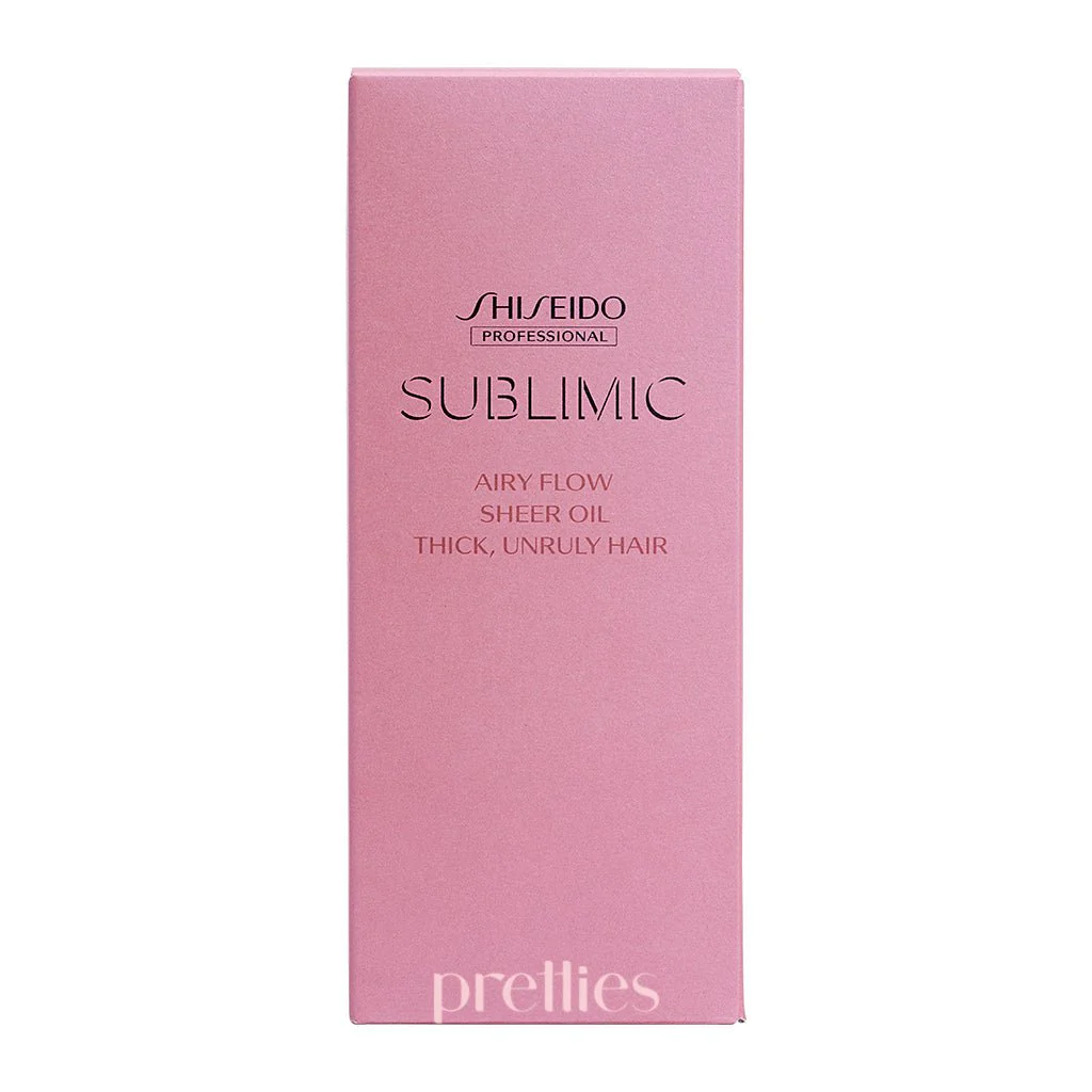 Shiseido SUBLIMIC Airy Flow Sheer Oil 100ml - Image 2