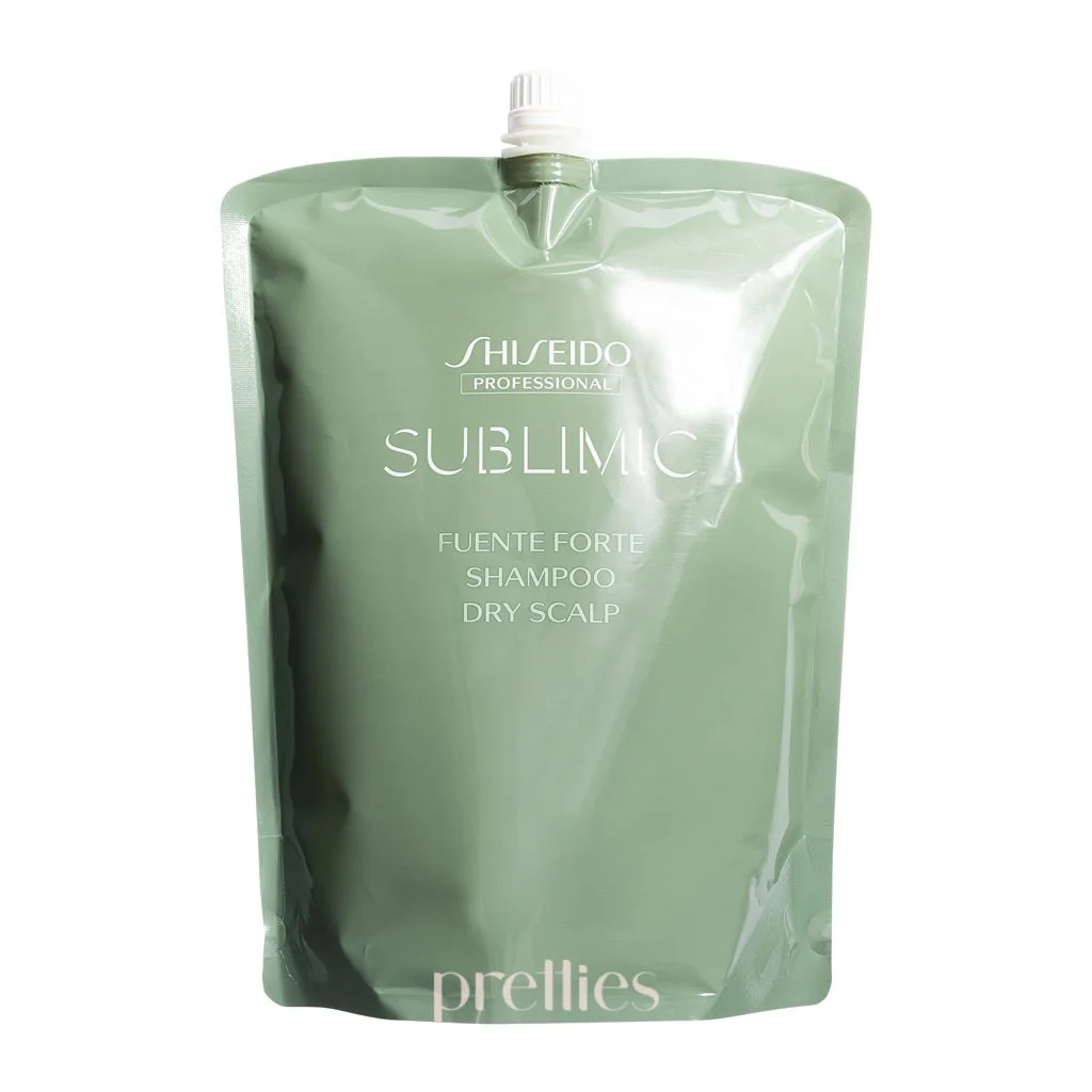 Shiseido SUBLIMIC Fuente Forte Shampoo (Dry Scalp - Green) (Refill) 1800ml (804561)
