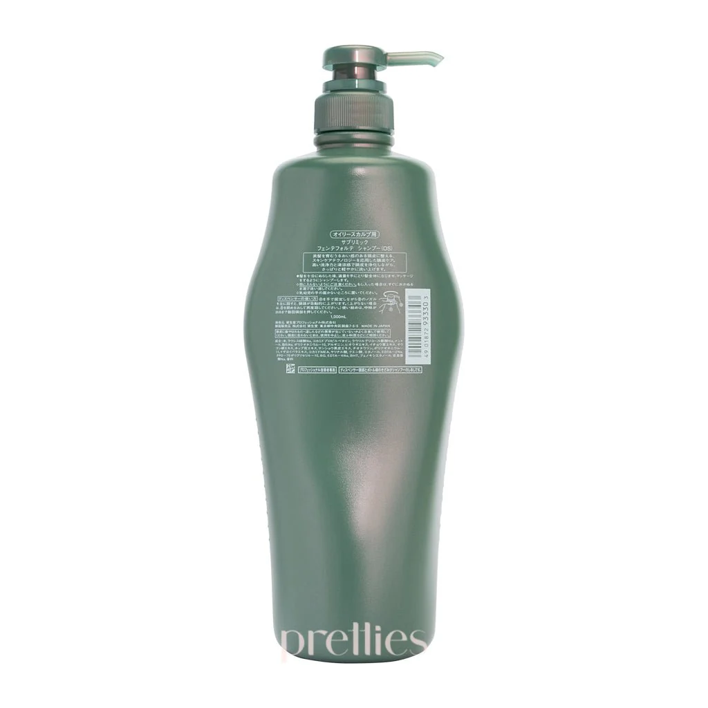 Shiseido SUBLIMIC Fuente Forte Shampoo (Oily Scalp - Green) 1000ml - Image 2