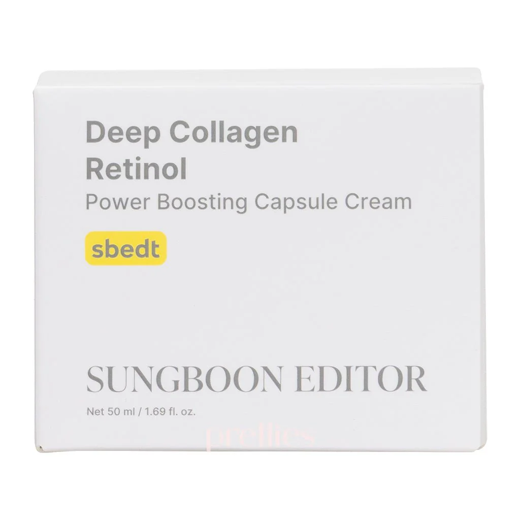 Sungboon Editor Deep Collagen Retinol Power Boosting Capsule Cream 50ml - Image 3