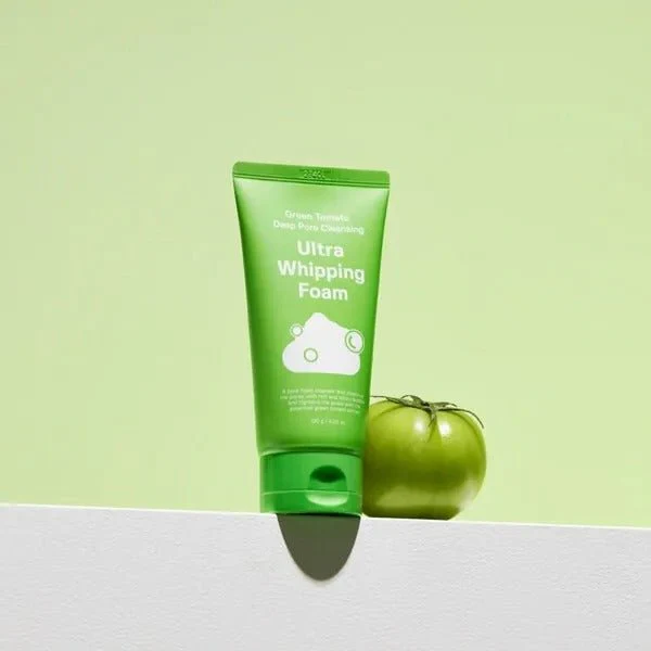 Sungboon Editor Green Tomato Deep Pore Cleansing Ultra Whipping Foam 120g - Image 2