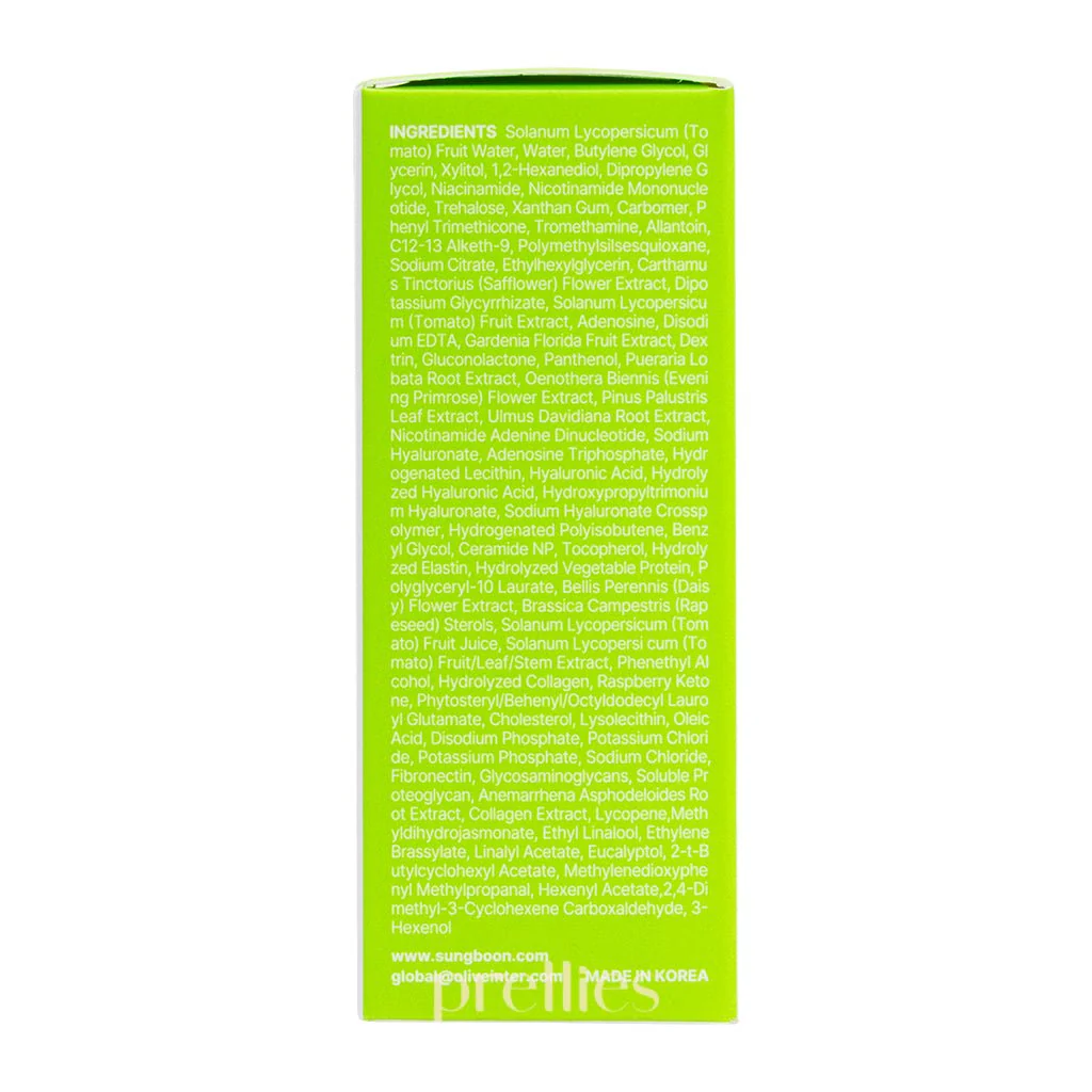 Sungboon Editor Green Tomato NMN Pore Lifting Ampoule 40ml - Image 3