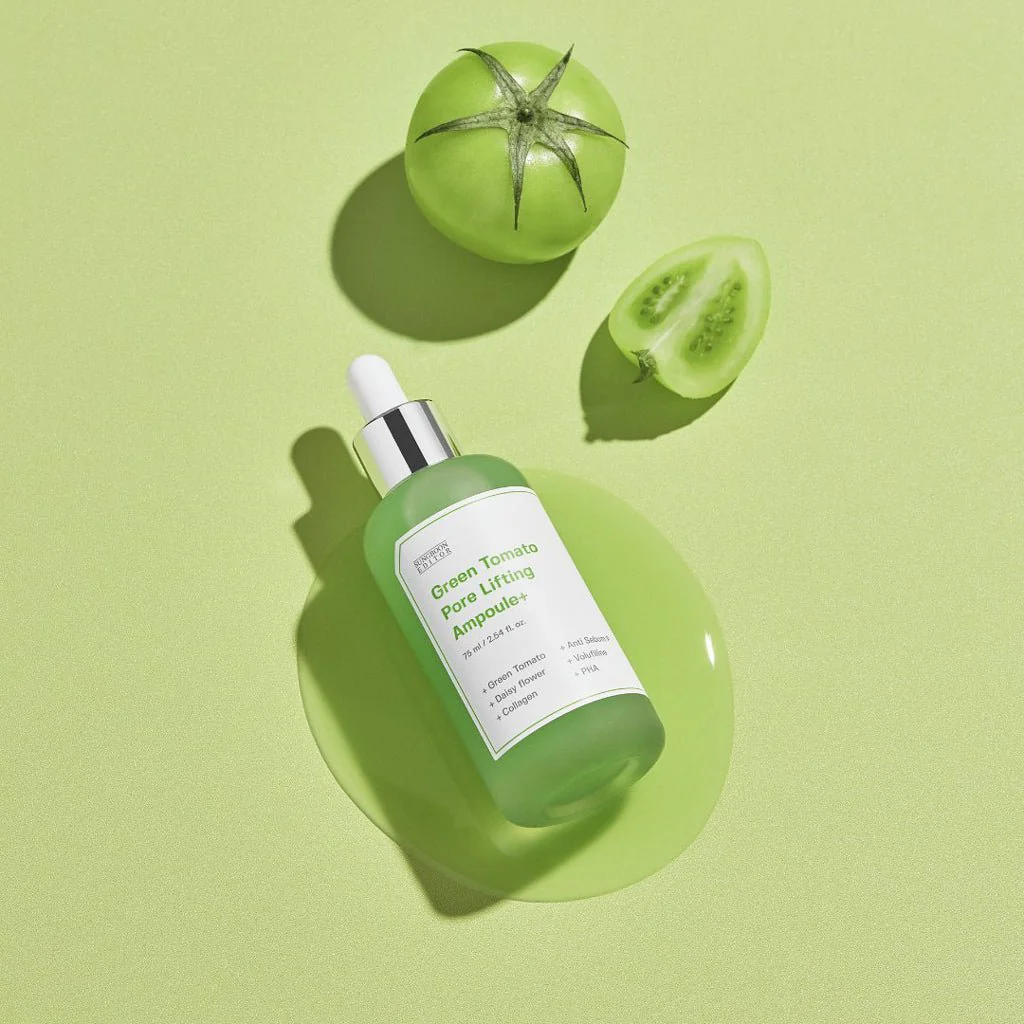 Sungboon Editor Green Tomato Pore Lifting Ampoule+ 75ml - Image 2