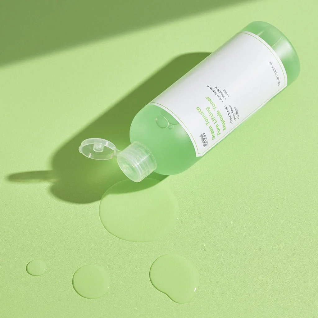 Sungboon Editor Green Tomato Pore Lifting Ampoule Toner 350ml - Image 3