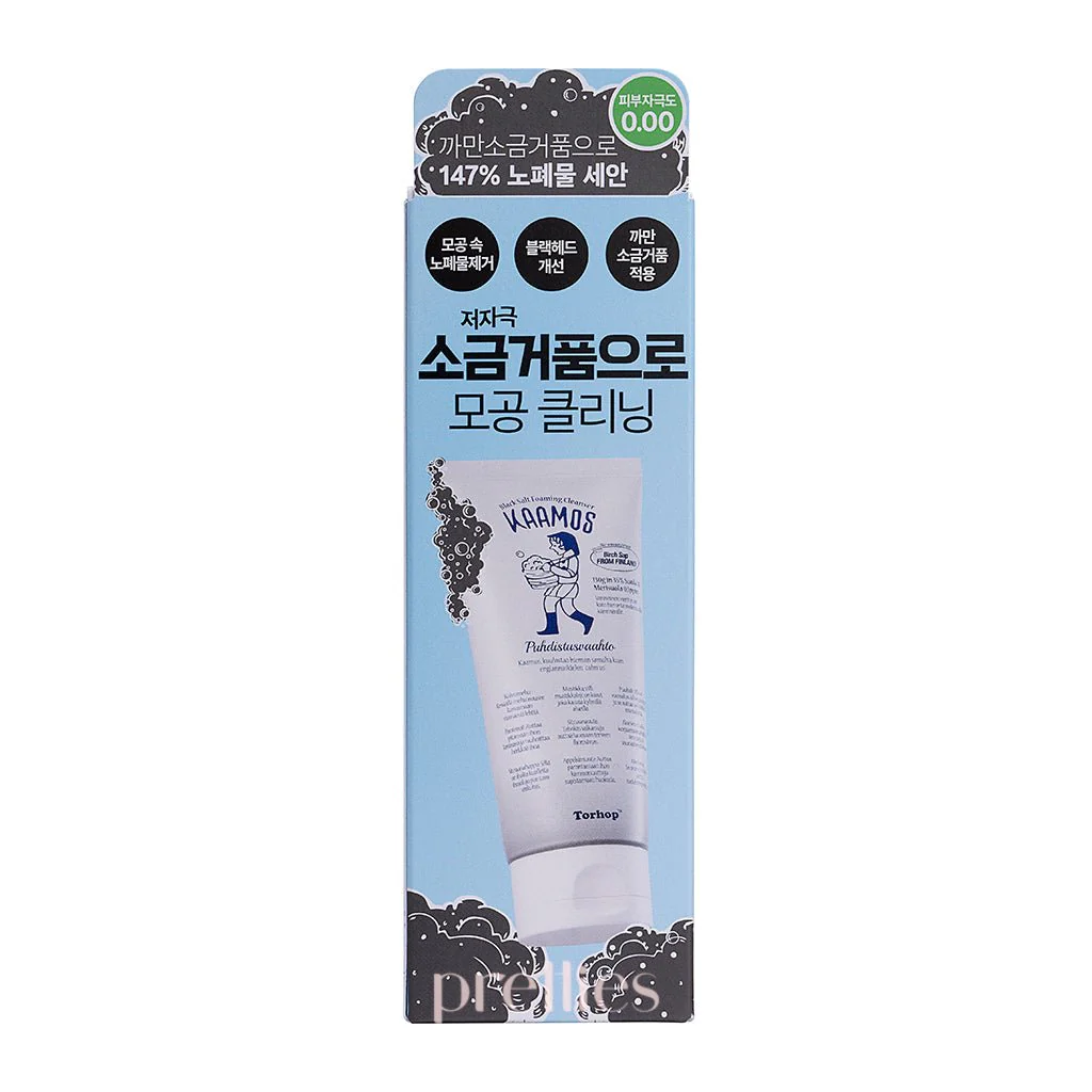 Torhop Kaamos Black Salt Foaming Cleanser 130g - Image 4