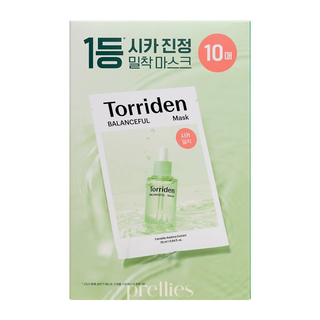 Torriden Balanceful Cica Mask (10 Sheets x 1 Pack) - Image 4